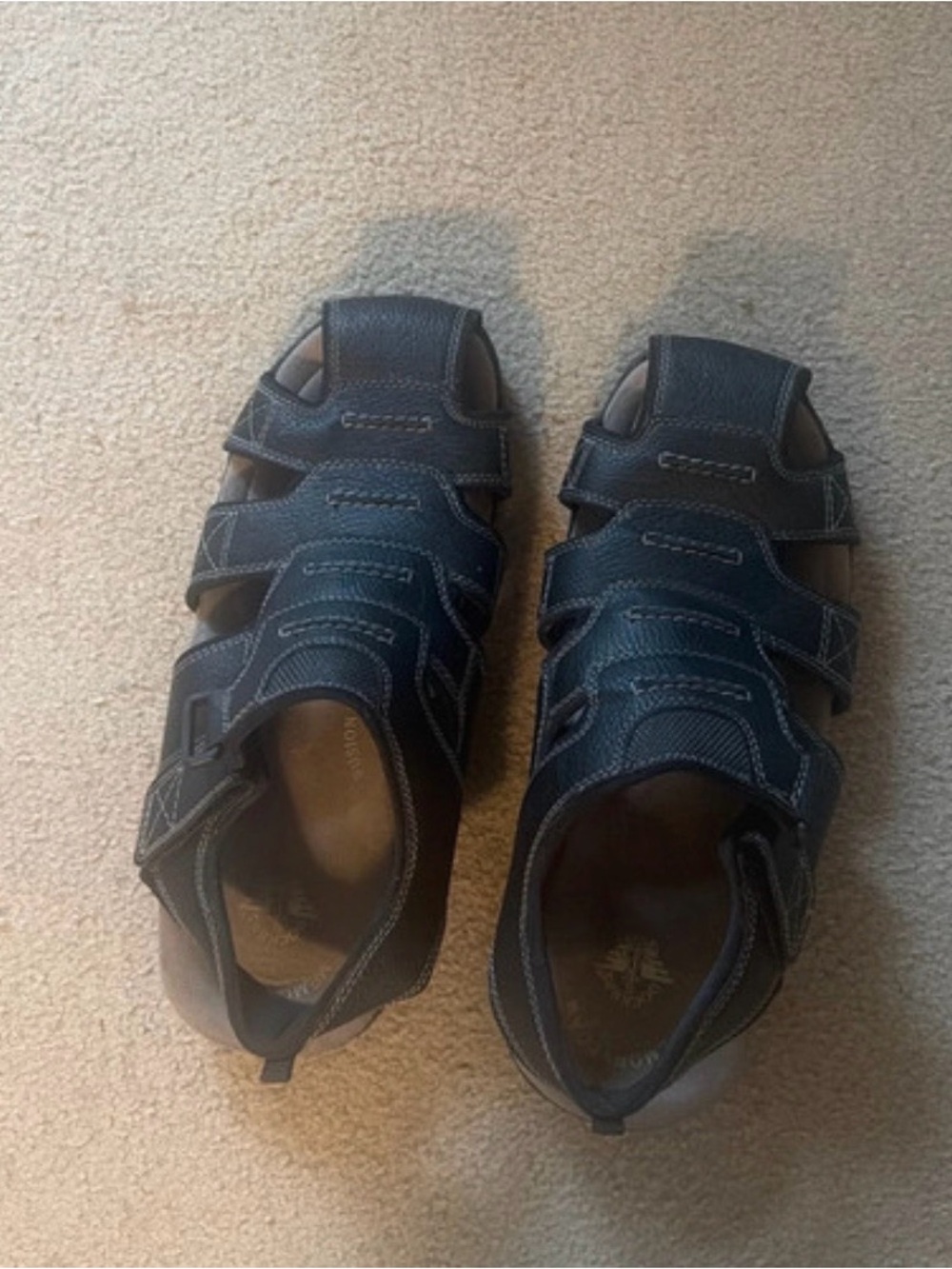 Men's Black Sandals